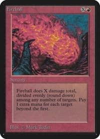 Fireball - Alpha Edition - Magic: The Gathering card