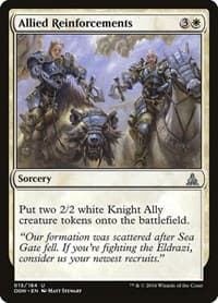 Allied Reinforcements - Oath of the Gatewatch - Magic: The Gathering card