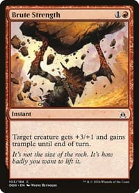 Brute Strength - Oath of the Gatewatch - Magic: The Gathering card