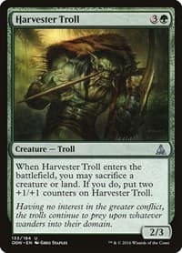 Harvester Troll - Oath of the Gatewatch - Magic: The Gathering card