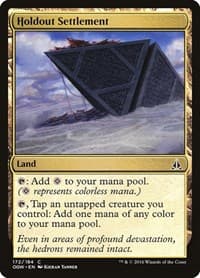 Holdout Settlement - Oath of the Gatewatch - Magic: The Gathering card