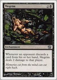 Megrim - 8th Edition - Magic: The Gathering card