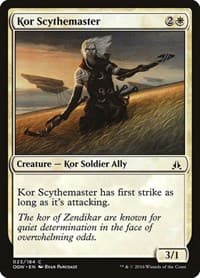 Kor Scythemaster - Oath of the Gatewatch - Magic: The Gathering card