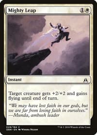 Mighty Leap - Oath of the Gatewatch - Magic: The Gathering card