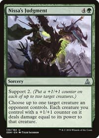 Nissa's Judgment - Oath of the Gatewatch - Magic: The Gathering card