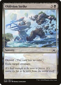 Oblivion Strike - Oath of the Gatewatch - Magic: The Gathering card