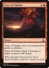 Tears of Valakut - Oath of the Gatewatch - Magic: The Gathering card