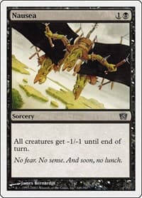 Nausea - 8th Edition - Magic: The Gathering card