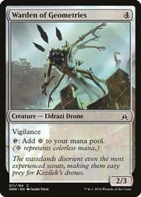 Warden of Geometries - Oath of the Gatewatch - Magic: The Gathering card
