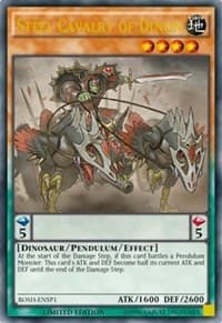 Steel Cavalry of Dinon (BOSH-ENSP1) - Breakers of Shadow - YuGiOh card