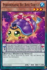 Performapal Bit Bite Turtle - Breakers of Shadow - YuGiOh card