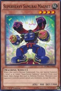 Superheavy Samurai Magnet - Breakers of Shadow - YuGiOh card