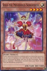 Solo the Melodious Songstress - Breakers of Shadow - YuGiOh card