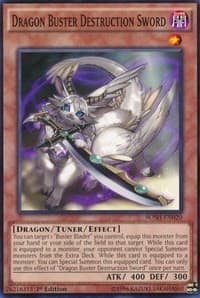 Dragon Buster Destruction Sword - Breakers of Shadow - YuGiOh card