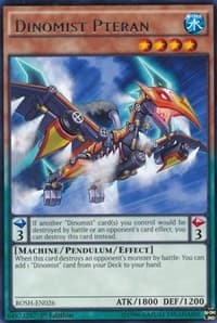 Dinomist Pteran - Breakers of Shadow - YuGiOh card
