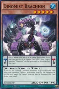 Dinomist Brachion - Breakers of Shadow - YuGiOh card