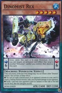 Dinomist Rex - Breakers of Shadow - YuGiOh card