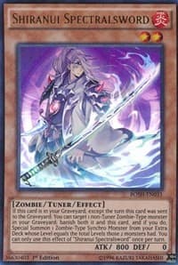 Shiranui Spectralsword - Breakers of Shadow - YuGiOh card