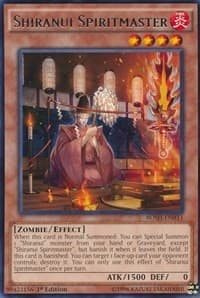 Shiranui Spiritmaster - Breakers of Shadow - YuGiOh card