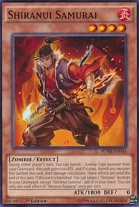 Shiranui Samurai - Breakers of Shadow - YuGiOh card