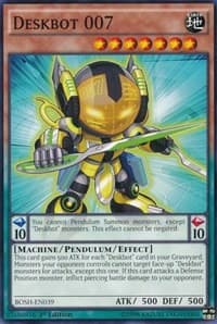Deskbot 007 - Breakers of Shadow - YuGiOh card