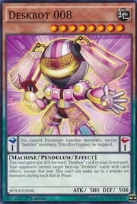 Deskbot 008 - Breakers of Shadow - YuGiOh card