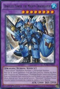Dinoster Power, the Mighty Dracoslayer - Breakers of Shadow - YuGiOh card