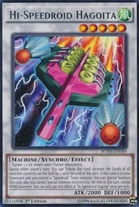 Hi-Speedroid Hagoita - Breakers of Shadow - YuGiOh card