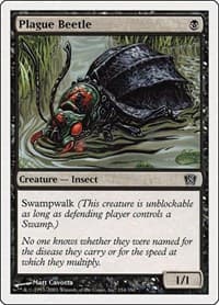 Plague Beetle - 8th Edition - Magic: The Gathering card