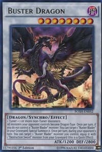 Buster Dragon - Breakers of Shadow - YuGiOh card