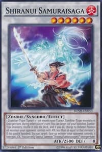 Shiranui Samuraisaga - Breakers of Shadow - YuGiOh card