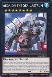 Aegaion the Sea Castrum - Breakers of Shadow - YuGiOh card