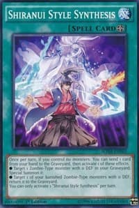 Shiranui Style Synthesis - Breakers of Shadow - YuGiOh card