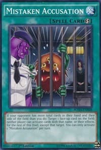 Mistaken Accusation - Breakers of Shadow - YuGiOh card