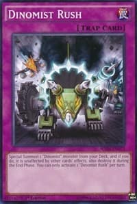 Dinomist Rush - Breakers of Shadow - YuGiOh card