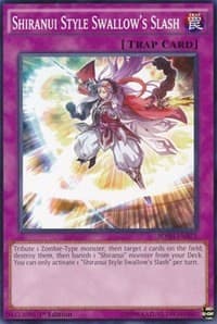 Shiranui Style Swallow's Slash - Breakers of Shadow - YuGiOh card