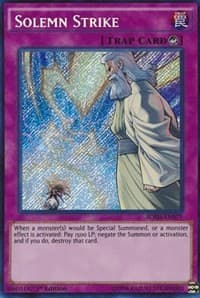 Solemn Strike - Breakers of Shadow - YuGiOh card