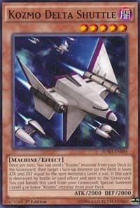Kozmo Delta Shuttle - Breakers of Shadow - YuGiOh card