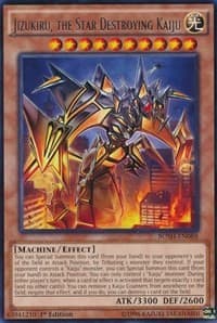 Jizukiru, the Star Destroying Kaiju - Breakers of Shadow - YuGiOh card