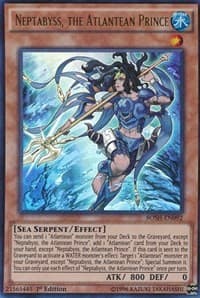 Neptabyss, the Atlantean Prince - Breakers of Shadow - YuGiOh card