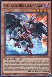 Red-Eyes Retro Dragon - Breakers of Shadow - YuGiOh card