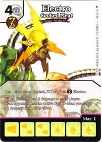 Electro - Cooked Meat (Full Art) - Age of Ultron - Dice Masters card