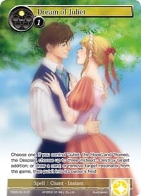 Dream of Juliet - Promo Cards - Force of Will card