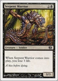 Serpent Warrior - 8th Edition - Magic: The Gathering card