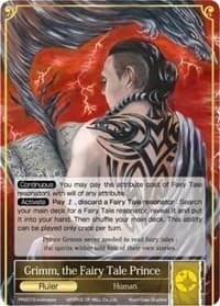 Grimm, the Fairy Tale Prince (Indonesia Promo) - Promo Cards - Force of Will card