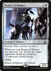 Bearer of Silence - Prerelease Cards - Magic: The Gathering card