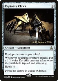 Captain's Claws - Prerelease Cards - Magic: The Gathering card