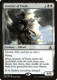 Inverter of Truth - Prerelease Cards - Magic: The Gathering card