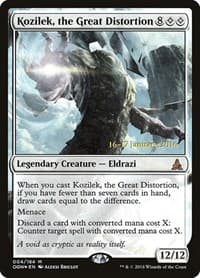 Kozilek, the Great Distortion - Prerelease Cards - Magic: The Gathering card