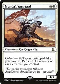 Munda's Vanguard - Prerelease Cards - Magic: The Gathering card